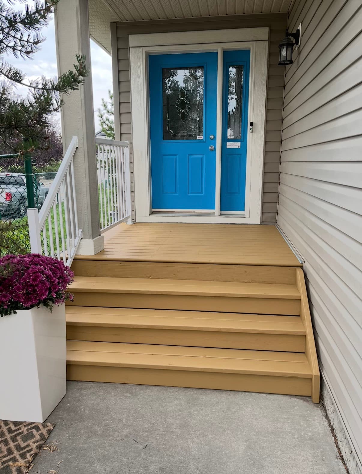 After — Front Entry Restoration