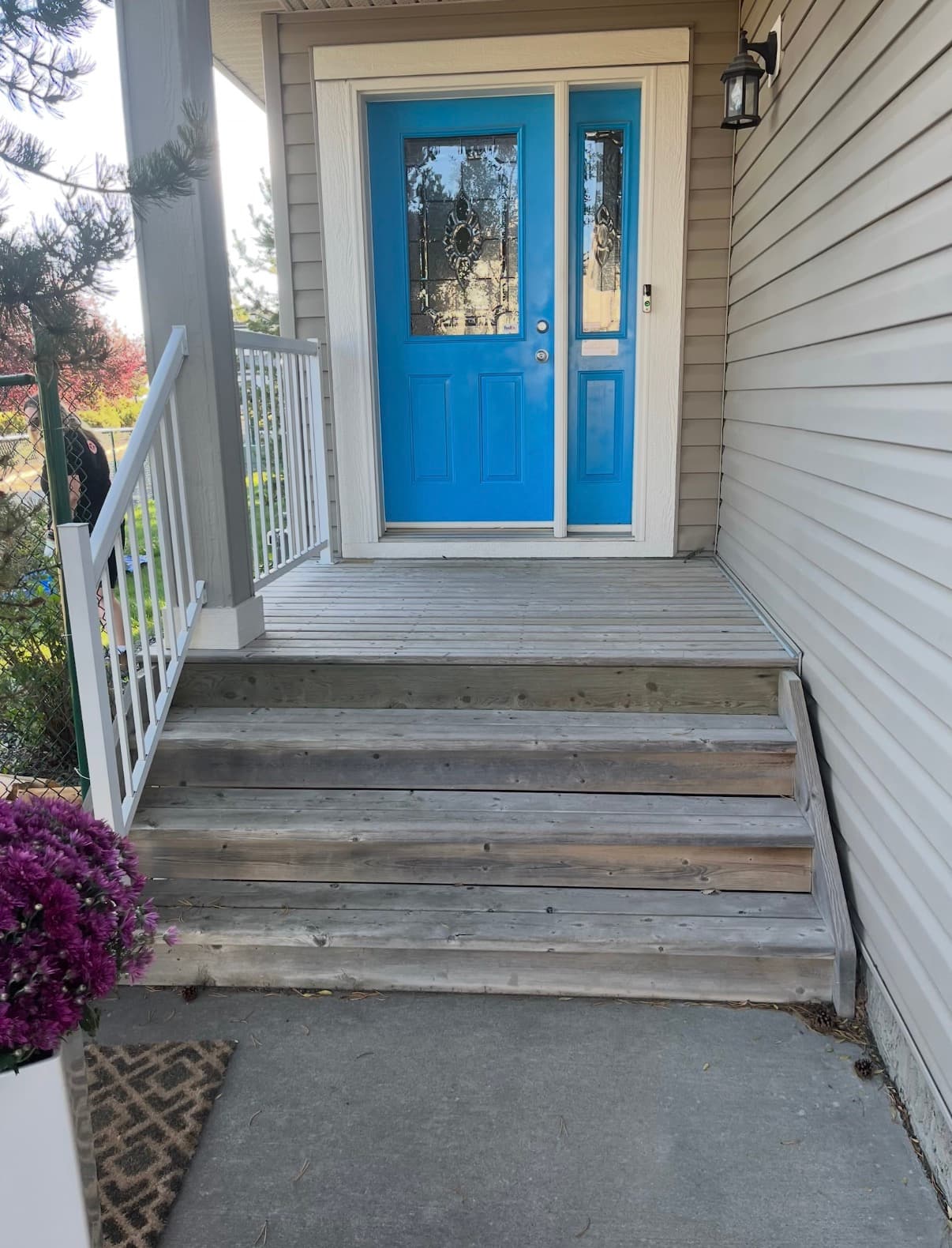 Before — Front Entry Restoration