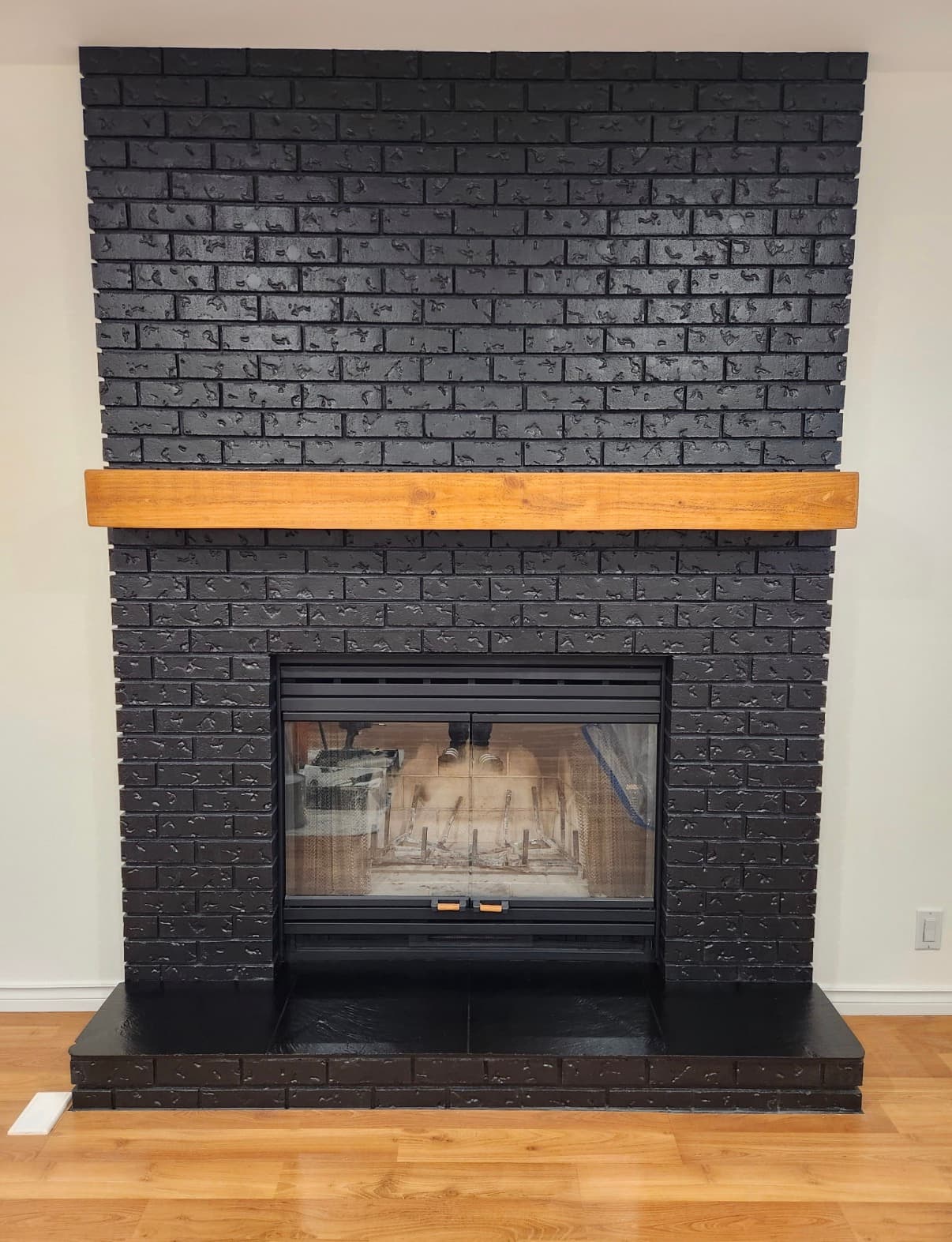 After — Fireplace Transformation